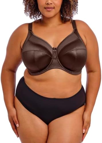 GODDESS Women's Kiera Underwire Bra, Chocolate, 38G