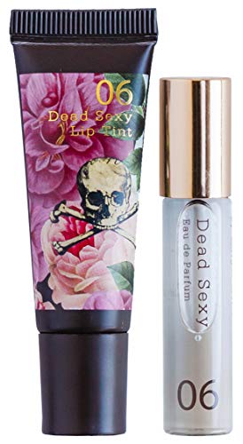 TOKYOMILK Dead Sexy Perfume Gift Set for Women, Mini Rollerball & Lip Tint