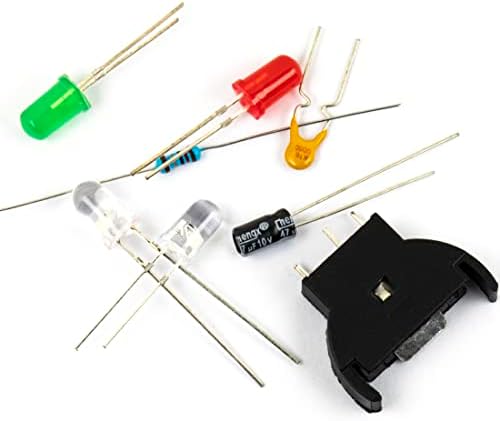 PCB Repair kit for SEGA Dreamcast Controller Ports, Battery Holder, Fuse Capacitor, Resistor, Capacitor (Battery Holder 1pcs)