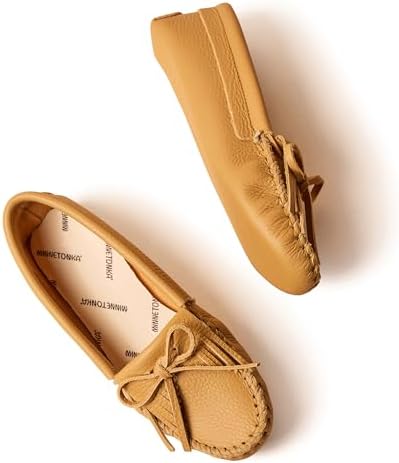 Minnetonka Women's Kilty Suede Softsole Moccasin