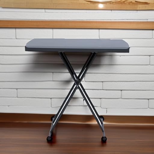 Iceberg IndestrucTable Classic Personal Folding Table, Platinum, 30' x 20"