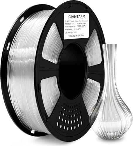 GIANTARM 3D Printer Filament, Silk Gold Pla Filament, 1Kg(2.2lbs) Spool, 1.75mm Dimension Accuracy +/- 0.03mm, 3D Printing Filament