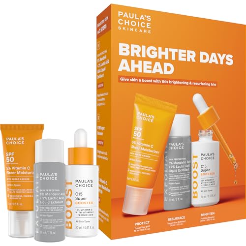 Paula's Choice BOOST C15 Super Booster 15% Vitamin C Face Serum | Daily Serum with Vitamin E & Ferulic Acid for Discoloration & Glow, Fragrance-Free