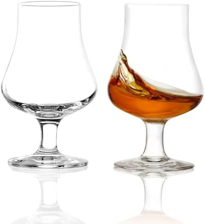 Stölzle Lausitz Whisky Nosing Glasses Set of 2 (Tasting Glass #1). Dishwasher Safe
