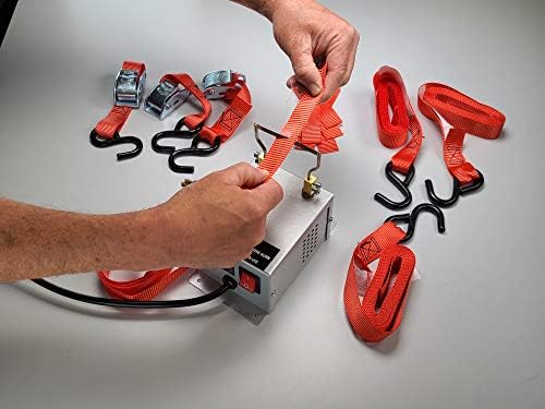 Hercules Hot Knife Rope Cutter - Electric Benchtop 60mm Thermal Cutting Blade for Braid Fabric Webbing Belting Ribbon & More - Hotknife Hot Wire
