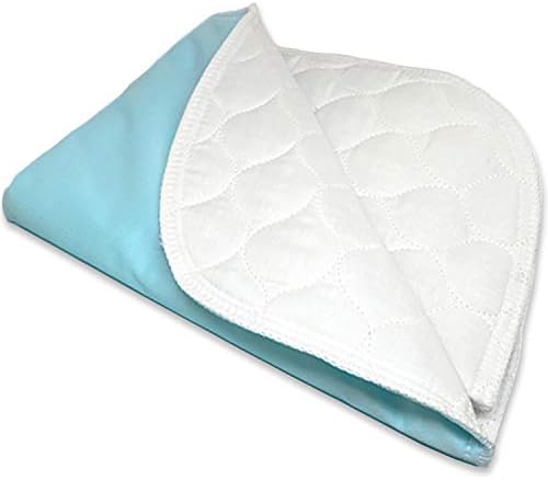 RMS Ultra Soft 4-Layer Washable and Reusable Incontinence Bed Pad, 34"x36" | Premium Quilted Bed Pad for Incontinence, waterproof reusable protector helps keep mattresses, furniture and wheelchairs dry