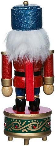 Kurt Adler Wooden Musical Soldier Nutcracker, 8.5-Inch