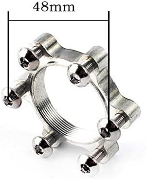 BlueSunshine Front and Back Disk Brake Kit - 160mm For 80cc Gas Motorized Bicycle - Freewheel Threaded Hubs Hole distance of 48mm
