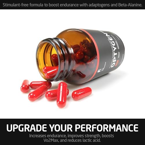 FIRST ENDURANCE OptygenHP - Premium Endurance Supplement | Boost Power | Increase Performance and Endurance | Improves Oxygen Utilization| 120
