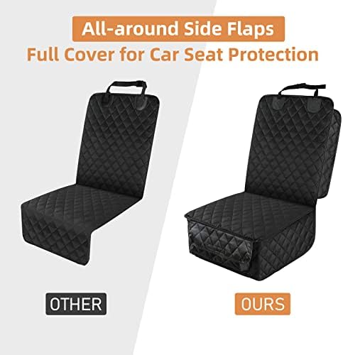 PETICON Waterproof Front Seat Car Cover 2 Pack, Full Protection