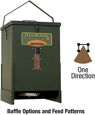 Texas Hunter 100lb. Capacity Hanging Wildlife Feeder - Model HF100W