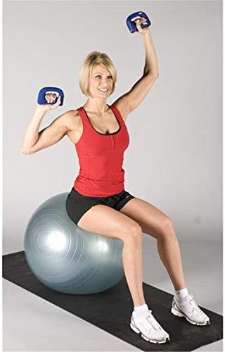 JFIT Neoprene D Grip Dumbbells - Single Weights 1LB-5LB - Premium Non-Slip, Hand Weights, Ergonomic Design