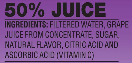 Langers Grape Juice Cocktail, 15.2 Fl Oz (Pack of 12)
