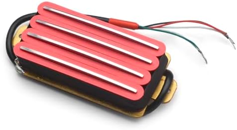 SAPHUE 2-Dual Blade Electric Guitar High Output Track Type Four Coil Humbucker Pickup Black