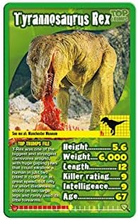 Top Trumps Dinosaurs Classics Card Game, Learn About The Tyrannosaurus Rex, Stegosaurus, Giganotsaurus in This Educational Pack