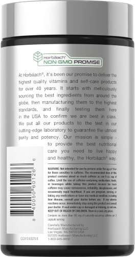 Horbäach EGCG Green Tea Extract Pills | 180 Capsules | Max Potency