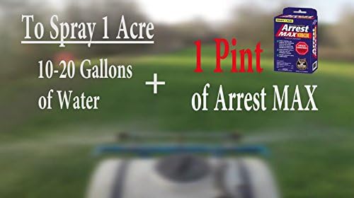 Whitetail Institute Arrest Max Selective Grass Control Herbicide Specifically Developed for Deer Food Plots, 1 Pint