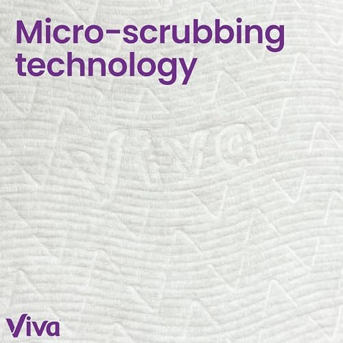 Viva Multi-Surface Cloth Paper Towels, 24 Double Rolls, 110 Sheets Per Roll (4 Packs of 6)