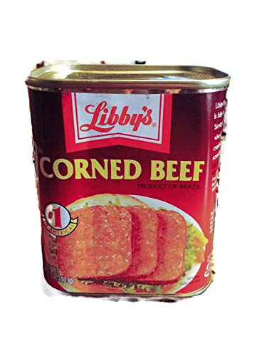 Libby's Corned Beef, Ready to Eat Canned Meat, 14g Protein Per Serving, 12 oz. Can