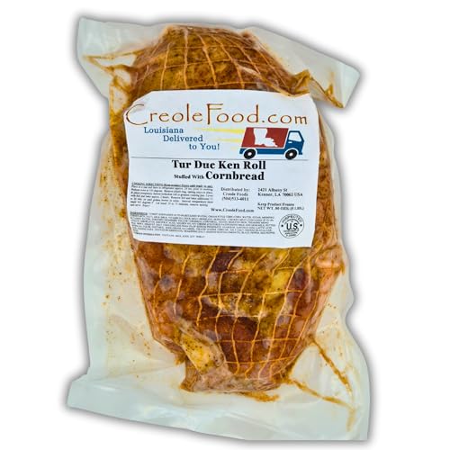 Creole Food Turducken (Seafood Jambalaya Stuffing
