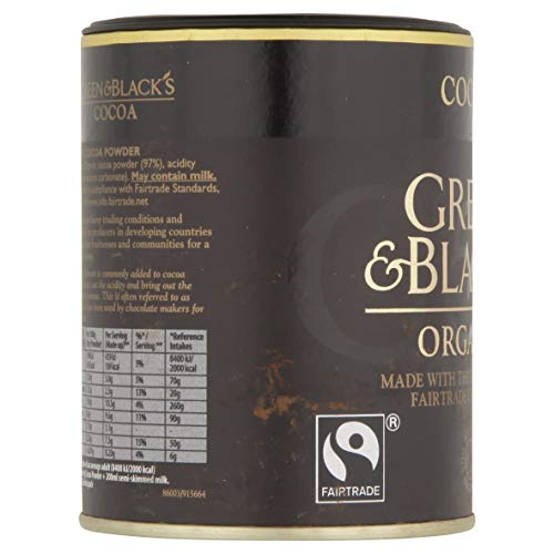 GREEN & BLACKS Organic Cocoa Powder, 125 GR
