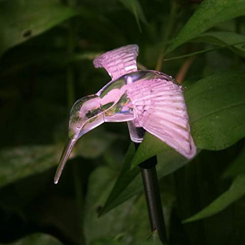 1PCS Waterproof Outdoor Solar Garden Stake Light w Color Charging