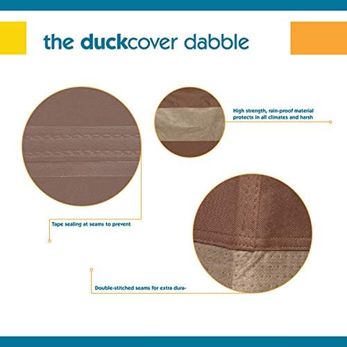 DUCKCOVERS Ultimate Waterproof 36 Inch Patio Chair Cover, Outdoor Chair Covers