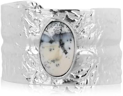 SHOP LC DELIVERING JOY Handmade Gemstone Cuff Bracelet