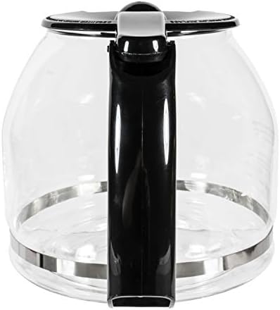 Univen 12 Cup Glass Coffeemaker Carafe Compatible with Mr. Coffee PLD13 CG12 CGX20 DR12 DRX20 GBX20 NC12 NCS12 NCS13 NCX20 TF12 TFS12 TFX20 VB12 VBX20