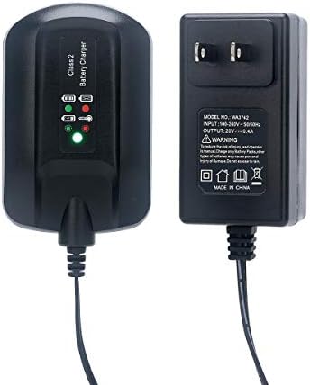 Lasica Replacement for Worx Battery Charger 20V WA3742 Compatible with Worx 20V Lithium Battery WA3520 WA3525 WA3578 WA3575 WA3522 WA3732 WA3770