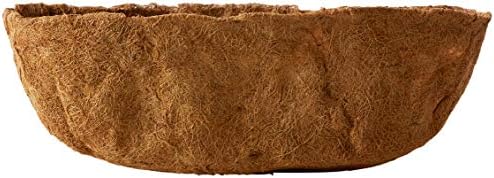 Bosmere F919 Pre-Formed Coco Liner with Soil Moist – 30-Inch Replacement Liner for Window Boxes & Hanging Baskets