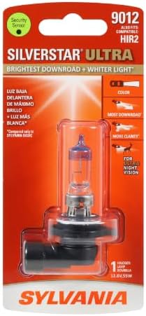 SYLVANIA - 9012 SilverStar Ultra - High Performance Halogen Headlight Bulb, High Beam, Low Beam and Fog Replacement Bulb