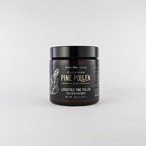 Canadian Pine Pollen Lodgepole Pine Pollen Powder, 30 GR