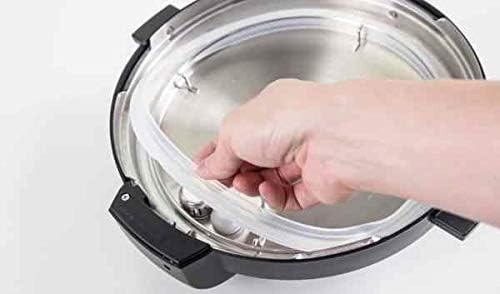 "1 GJS Gourmet Rubber Gasket (Sealing Ring) Compatible With 4 Quart Cook's Essentials Electric Pressure Cooker (1