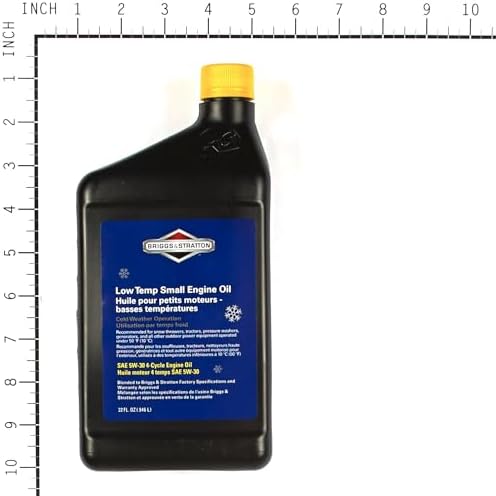 Briggs & Stratton 100030C 5W30 Engine Oil, 32 oz Bottle