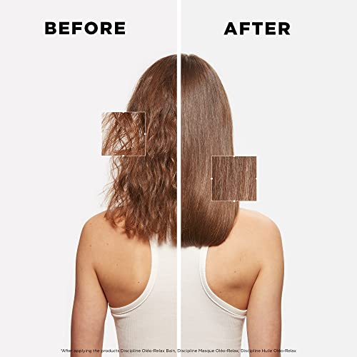 Kerastase Discipline Masque Oleo-Relax Hair Mask | Deep Nourishing Hair Mask | Moisturizes Hair and Provides Shine | With Shorea Butter and Coconut
