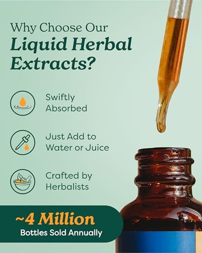 Herb Pharm Mind Soother: Lavender Liquid Herbal Formula with Noble Kava & Lavender Essential Oil for Nervous System Support, Calming & Relaxing, Vegan