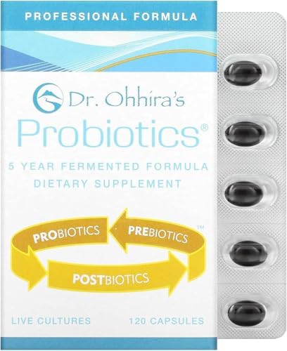 Dr. Ohhira’s Probiotics Professional Formula – 5-Year Fermented Japanese Probiotic with Prebiotics
