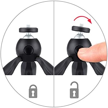 3-in-1 Zoom Recorder Tripod, Clamp Mount Stand Accessory Kit for Zoom Recorder H6 H5 H4n H2n H1n