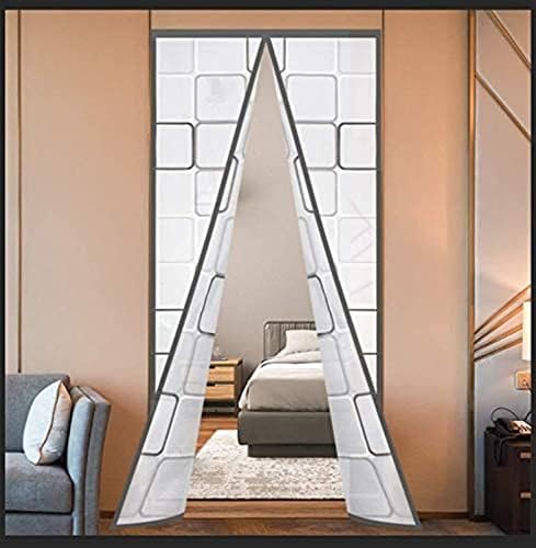 Insulated Door Curtain, Thermal Magnetic Self-Sealing EVA Door Screen Winter Stop Draft Keep Cold Out Door Cover for Kitchen, Bedroom