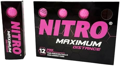 Nitro Maximum Distance Golf Ball (12-Pack)