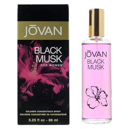 Jovan Black Must perfume 3.25 cologne concentrate spray |