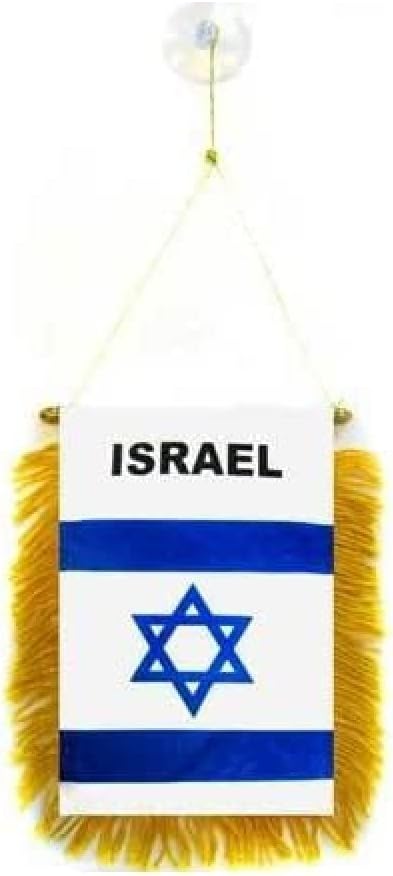 AZ FLAG Nicaragua Pennant 4x6 in 100D Polyester Suction Cup | Outdoor use Nicaraguan 15x10 cm triangular pennant stitched edges and reinforced finish