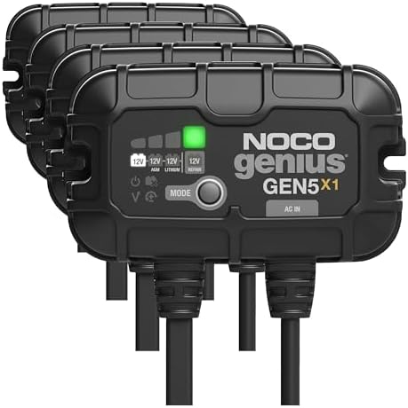 NOCO GEN5X1 12V 5A 1-Bank OnBoard Marine Battery Charger & Maintainer