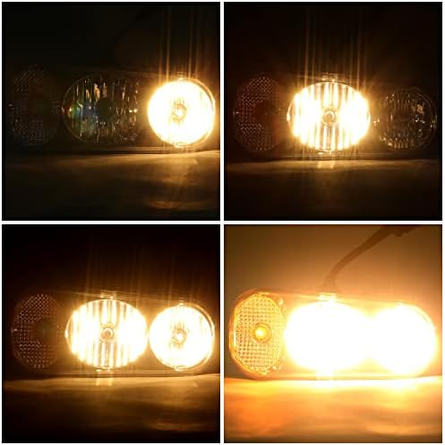 Universal Halogen Snow Plow Lights Kit for Boss Western Meyer
