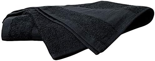 ForPro 24ct Bleach Tough Salon Towels, 16Wx27L in, Cool Grey, 100% Cotton | for Salon, Spa & Gym Use, Hand Towels, Bleach-Safe Salon Towels, Absorbent Spa Towels, Barber Towels, Salon & Spa Essentials