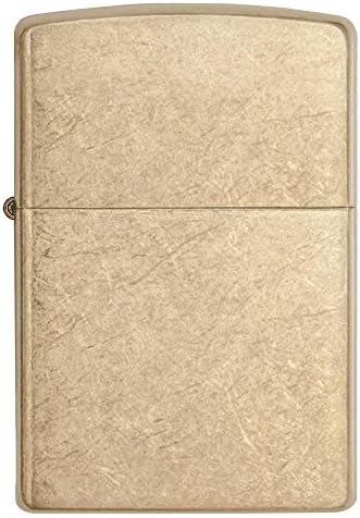 Zippo Armor Tumbled Brass Pocket Lighter
