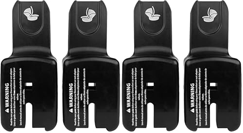 Diono Quantum Car Seat Adapter, Compatible with Nuna/Maxi/Cybex/Uppa Infant Baby Car Seats, Durable, Attachment for Travel System