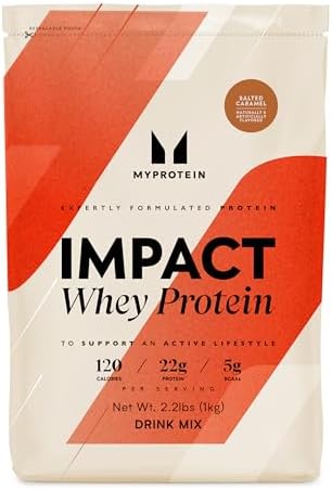 Myprotein Impact Whey Protein Powder, 2.2 Lbs (30 Servings) Chocolate Milkshake, 22g Protein & 5g BCAA Per Serving, Protein Shake for Superior Performance, Muscle Strength & Recovery, Gluten Free