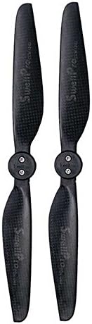 Swellpro 1242 Quick Release Carbon Fiber 12" Propellers for SplashDrone 3/3+, Pair